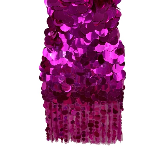 Nasty Gal Pink Sequin Dress - Picture 4 of 12